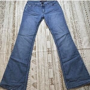 One Tuff‎ Babe flare jeans Size 7/8 Y2K